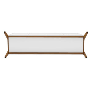 Manhattan Comfort Gales Mid-Century Modern Sideboard Matte White SB-62722-WH