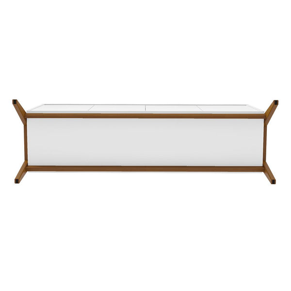 Manhattan Comfort Gales Mid-Century Modern Sideboard Matte White SB-62722-WH