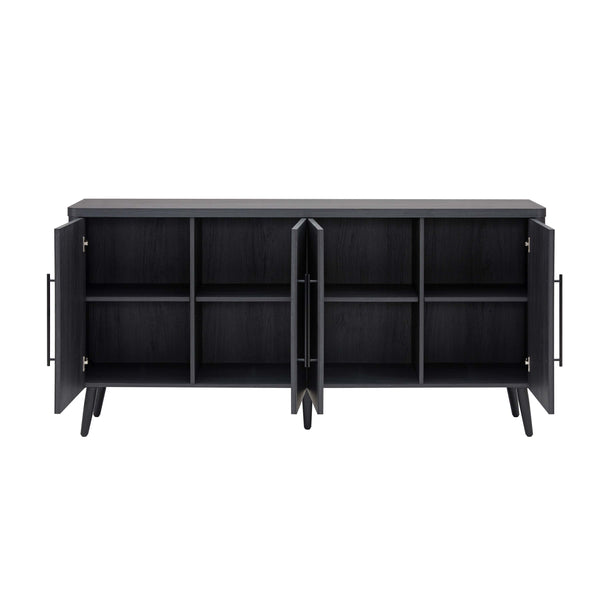 Jodie Sideboard in Charcoal Grey SB001-GY Manhattan Comfort