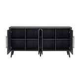 Jodie Sideboard in Charcoal Grey SB001-GY Manhattan Comfort