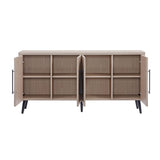 Jodie Sideboard in Whitewashed Oak SB001-OK Manhattan Comfort