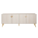 Haley Sideboard 78.7 in White in White SB002-WH Manhattan Comfort