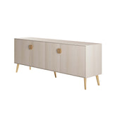 Haley Sideboard 78.7 in White in White SB002-WH Manhattan Comfort