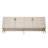 Haley Sideboard 78.7 in White in White SB002-WH Manhattan Comfort