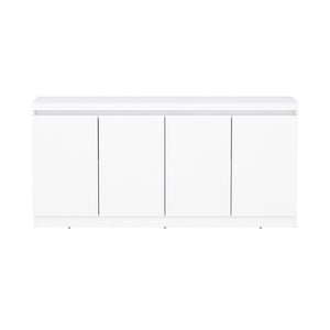 Manhattan Comfort Griffin Modern 62" Sideboard With Soft-close Doors And Spacious Shelving For Effortless Organization White Mdp Sb1006-wh