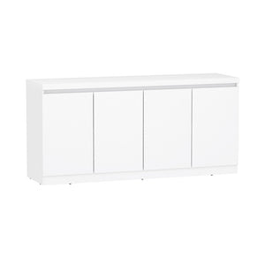 Manhattan Comfort Griffin Modern 62" Sideboard With Soft-close Doors And Spacious Shelving For Effortless Organization White Mdp Sb1006-wh