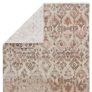 Jaipur Living Nikki Chu Sanaa Ikat Runner Rug Distressed African Motif Fringe Hallway Accent Tan 2'6"X8' RUG151381