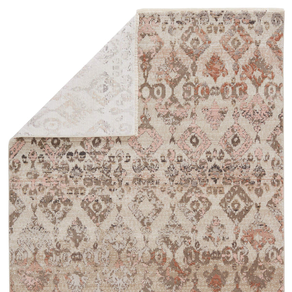 Jaipur Living Nikki Chu Sanaa Ikat Runner Rug Distressed African Motif Fringe Hallway Accent Tan 2'6"X8' RUG151381