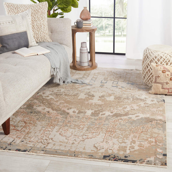 Jaipur Living Nikki Chu Sanaa Tribal Medallion Runner Rug Fringe Trim Polypropylene Hallway Accent RUG151396