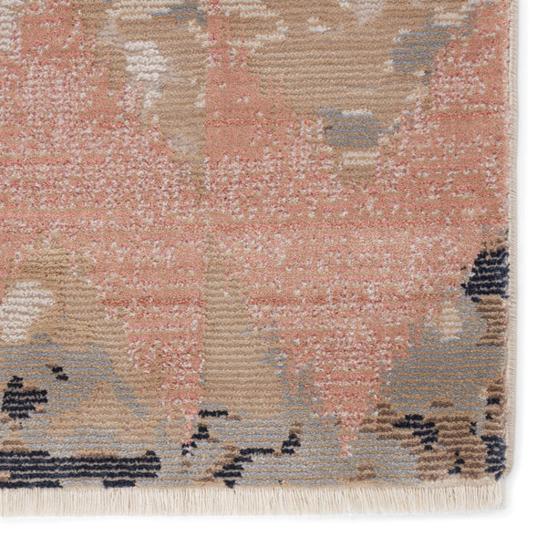 Jaipur Living Nikki Chu Sanaa Chevron Runner Rug Distressed African Fringe Hallway Accent Beige 2'6"X8' RUG151411