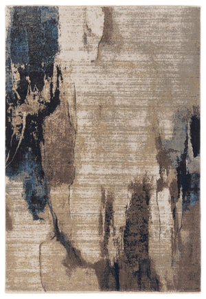 Jaipur Living Sanaa By Nikki Chu Goewin Sbc13 Powerloomed Machinemade 78% Polypropylene 22% Polyester Abstract Abstract Indoor Rug Tan 78% Polypropylene 22% Polyester Rug161809