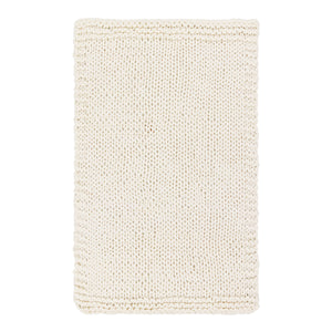 Jaipur Living Nikki Chu Sublime Chunky Knit Acrylic Throw Scandinavian Hygge Cozy Sofa Accent Ivory THR100332