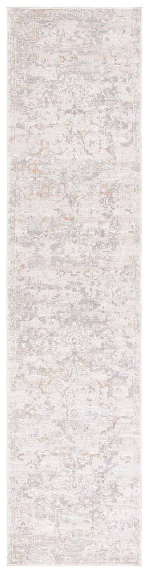 Safavieh Sabrina 841a Area Rug - Timeless Elegance In Ivory And Grey For A Sophisticated Home Decor Upgrade Ivory ,Grey 80% Polyester,20% Viscose Sbr841a-5