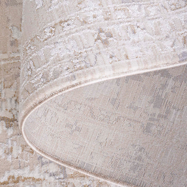 Safavieh Sabrina 841a Area Rug - Timeless Elegance In Ivory And Grey For A Sophisticated Home Decor Upgrade Ivory ,Grey 80% Polyester,20% Viscose Sbr841a-5