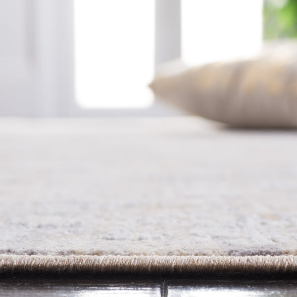 Safavieh Sabrina 841a Area Rug - Timeless Elegance In Ivory And Grey For A Sophisticated Home Decor Upgrade Ivory ,Grey 80% Polyester,20% Viscose Sbr841a-5