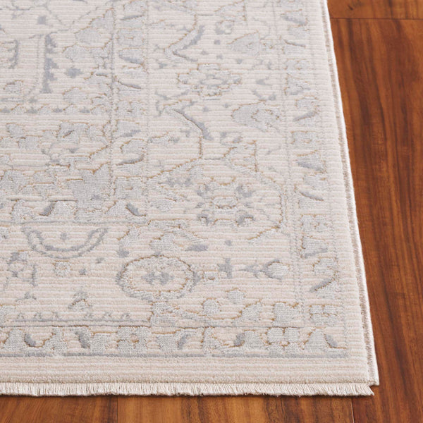Safavieh Sabrina Exquisite Area Rug In Soft Hues, Power-loomed Elegance With Intricate Design For Any Room Ivory ,Grey 80% Polyester,20% Viscose Sbr842a-9