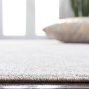 Safavieh Sabrina Exquisite Area Rug In Soft Hues, Power-loomed Elegance With Intricate Design For Any Room Ivory ,Grey 80% Polyester,20% Viscose Sbr842a-9