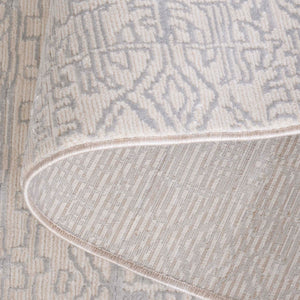 Safavieh Sabrina Area Rug: Timeless Elegance Meets Modern Sophistication For Your Stylish Living Space Ivory ,Grey 80% Polyester,20% Viscose Sbr843a-8