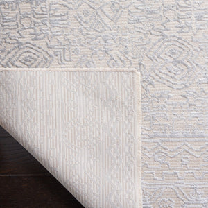 Safavieh Sabrina Area Rug: Timeless Elegance Meets Modern Sophistication For Your Stylish Living Space Ivory ,Grey 80% Polyester,20% Viscose Sbr843a-8