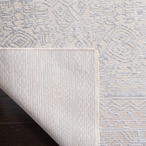 Safavieh Sabrina Area Rug: Timeless Elegance Meets Modern Sophistication For Your Stylish Living Space Ivory ,Grey 80% Polyester,20% Viscose Sbr843a-8