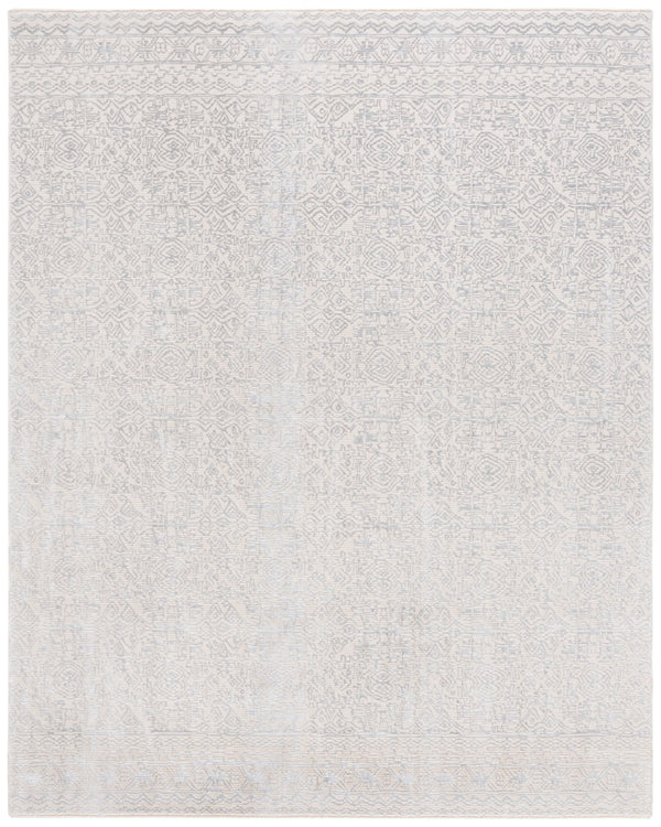 Safavieh Sabrina Area Rug: Timeless Elegance Meets Modern Sophistication For Your Stylish Living Space Ivory ,Grey 80% Polyester,20% Viscose Sbr843a-8