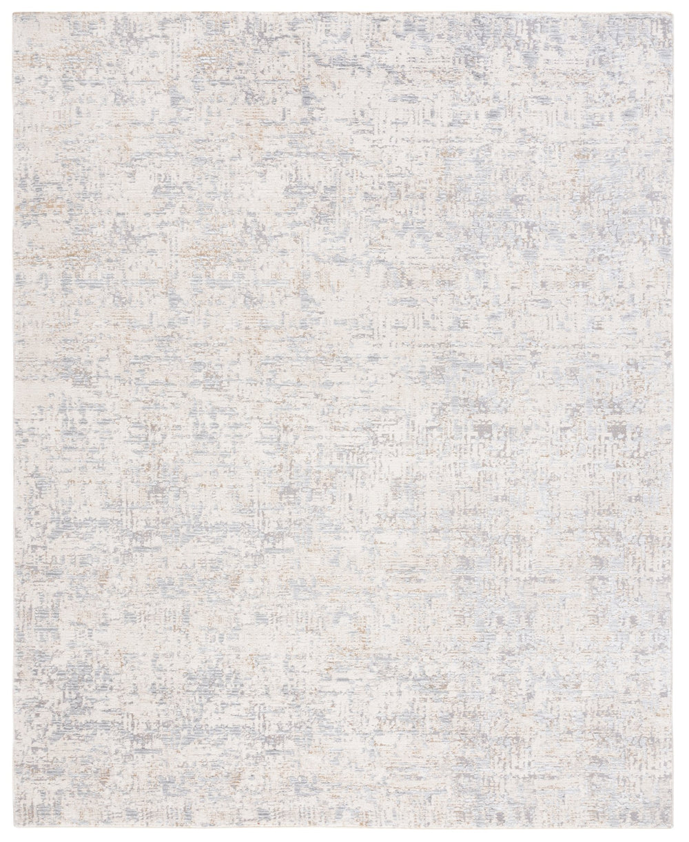 Safavieh Sabrina Elegant Area Rug For Living Space - Luxurious Softness, Durable Design & Modern Style Ivory ,Grey 80% Polyester,20% Viscose Sbr844a-5r