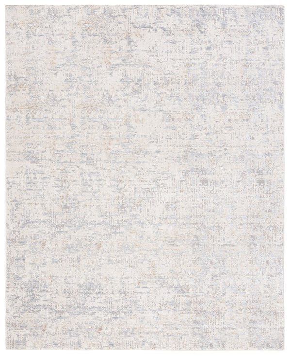 Safavieh Sabrina Elegant Area Rug For Living Space - Luxurious Softness, Durable Design & Modern Style Ivory ,Grey 80% Polyester,20% Viscose Sbr844a-5r