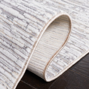 Safavieh Sabrina Elegant Area Rug – Luxurious Ivory And Grey Design For Timeless Home Decor And Comfort Ivory ,Grey 80% Polyester,20% Viscose Sbr846a-28