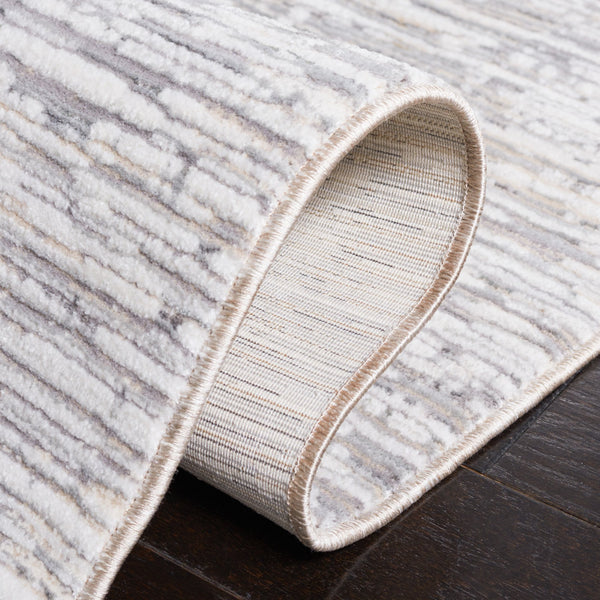 Safavieh Sabrina Elegant Area Rug – Luxurious Ivory And Grey Design For Timeless Home Decor And Comfort Ivory ,Grey 80% Polyester,20% Viscose Sbr846a-28