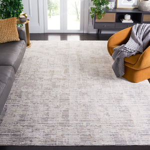 Safavieh Sabrina Elegant Area Rug – Luxurious Ivory And Grey Design For Timeless Home Decor And Comfort Ivory ,Grey 80% Polyester,20% Viscose Sbr846a-28
