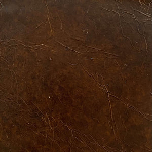 Lh Imports Bowie Stool - Stylish Adjustable Height Design With Durable Top Grain Leather And Iron Base Brown Iron,Leather,Polyester Fiber,Pu Foam Sbs49-08