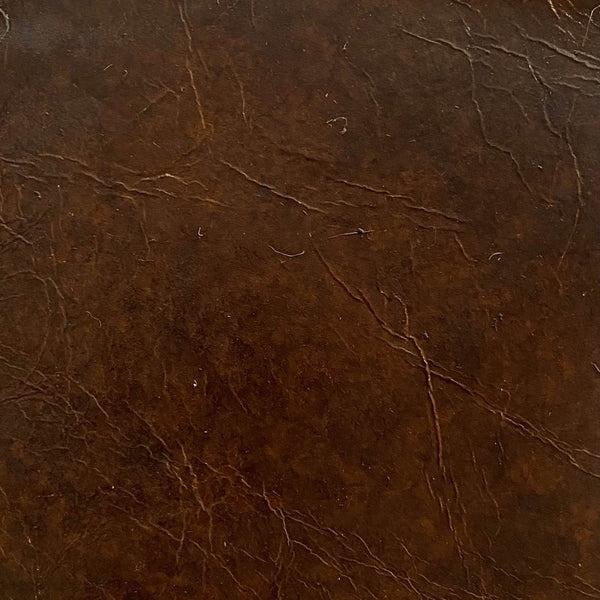 Lh Imports Bowie Stool - Stylish Adjustable Height Design With Durable Top Grain Leather And Iron Base Brown Iron,Leather,Polyester Fiber,Pu Foam Sbs49-08