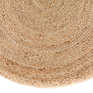 Jaipur Living Jaipur Living Barnum Oversized Round Jute Pouf Stool with Solid Wood Legs ACF100016