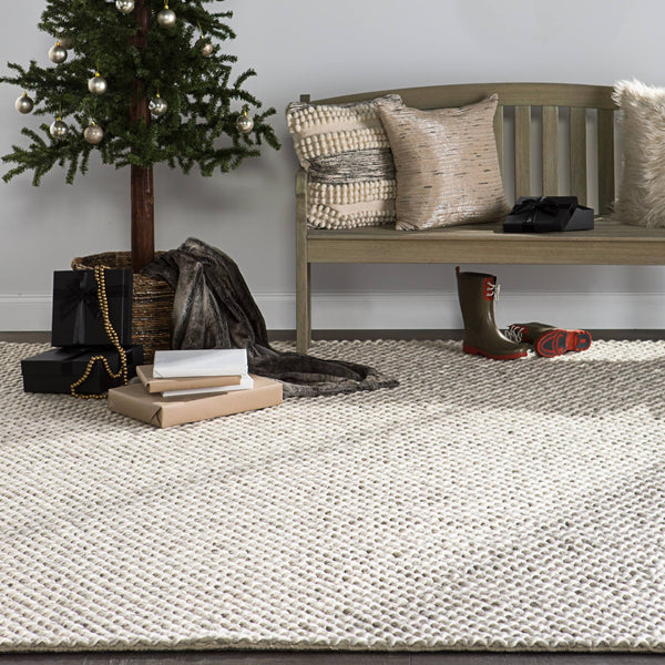 Jaipur Living Jaipur Living Alta Handwoven Wool Rug Chunky Knit Texture Scandinavian Accent RUG113086