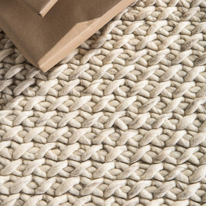 Jaipur Living Jaipur Living Alta Handwoven Wool Rug Chunky Knit Texture Scandinavian Accent RUG113086