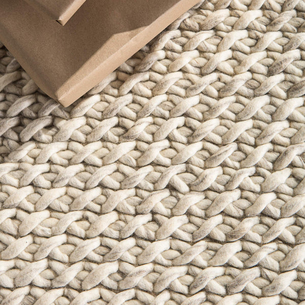 Jaipur Living Jaipur Living Alta Handwoven Wool Rug Chunky Knit Texture Scandinavian Accent RUG113086