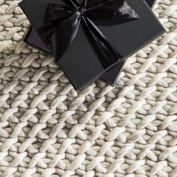 Jaipur Living Jaipur Living Alta Handwoven Wool Rug Chunky Knit Texture Scandinavian Accent RUG113086