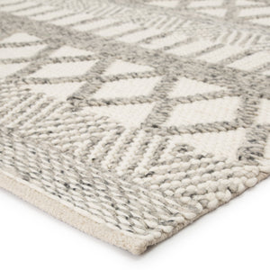 Jaipur Living Jaipur Living Sandhurst Handwoven Wool Tribal Geometric Rug for Cozy Bedroom Spaces 8' x 10' RUG129221