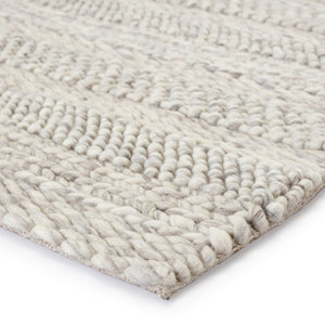 Jaipur Living Scandinavia Dula Lagom Scandinavian Contemporary Handmade Indoor Rug Ivory 5'x8'