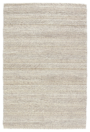 Jaipur Living Scandinavia Dula Lagom Scandinavian Contemporary Handmade Indoor Rug Ivory 5'x8'