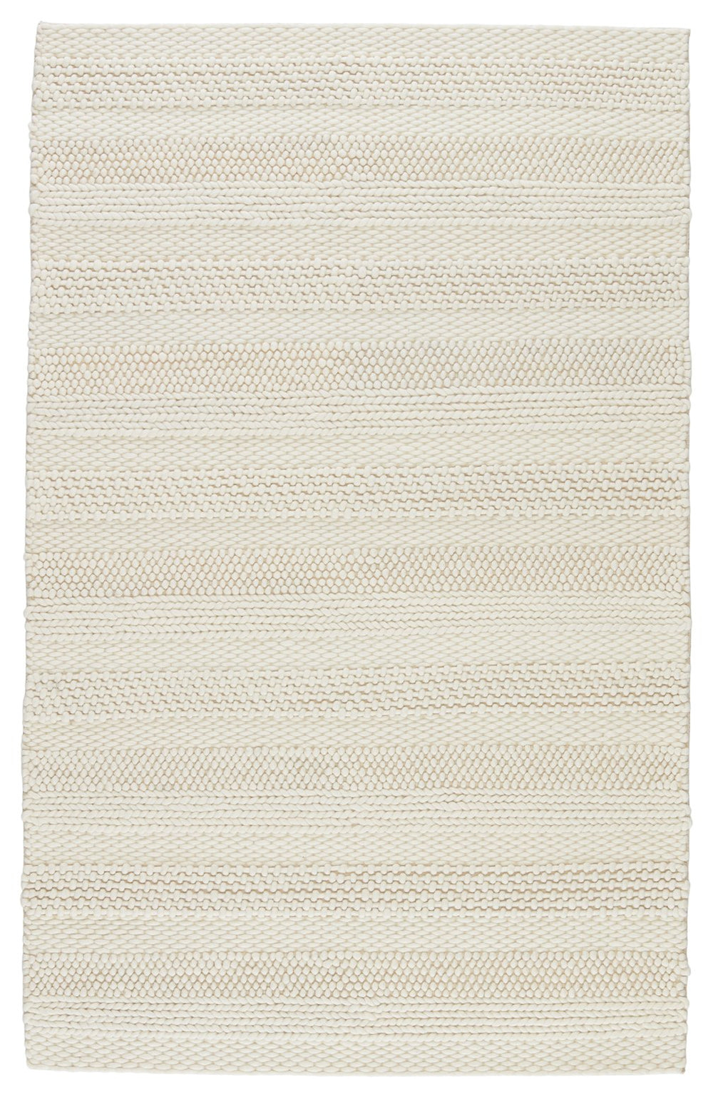 Jaipur Living Scandinavia Dula Lagom Scd28 Handwoven Handmade 100% Wool Solids Solid Indoor Rug Ivory 100% Wool, 100% Cotton Rug153191