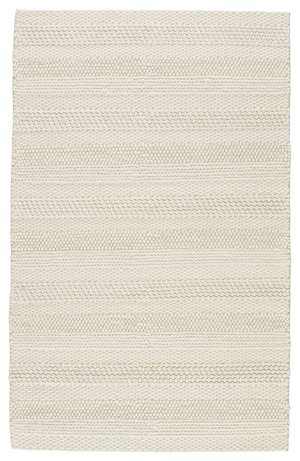 Jaipur Living Scandinavia Dula Lagom Scd28 Handwoven Handmade 100% Wool Solids Solid Indoor Rug Ivory 100% Wool, 100% Cotton Rug153191