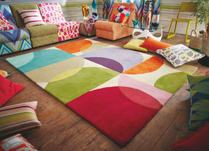 Brink & Campman Scion Kaleido-Pop White/Multi 8'2" x 11'6"