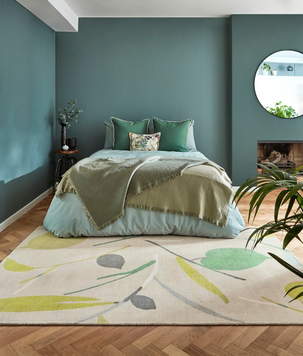 Brink & Campman Scion Oxalis-Juniper Grey/Gold/Blue/Green 8'2" x 11'6"