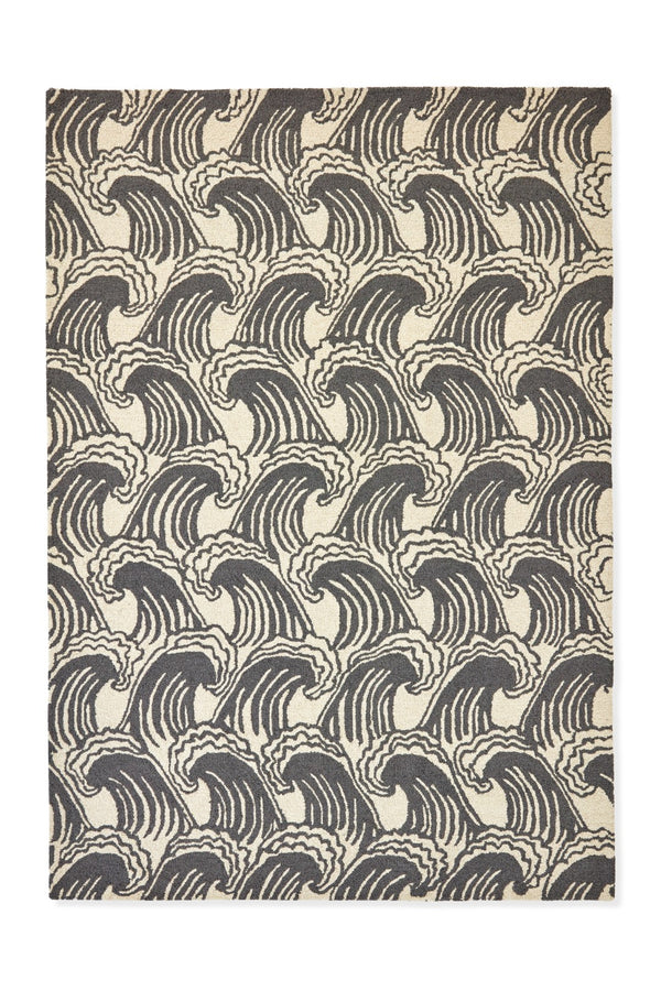 Brink & Campman Scion Ride the Wave Grey/Beige 8'2" x 11'6"