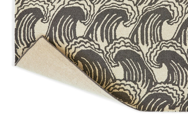 Brink & Campman Scion Ride the Wave Grey/Beige 8'2" x 11'6"