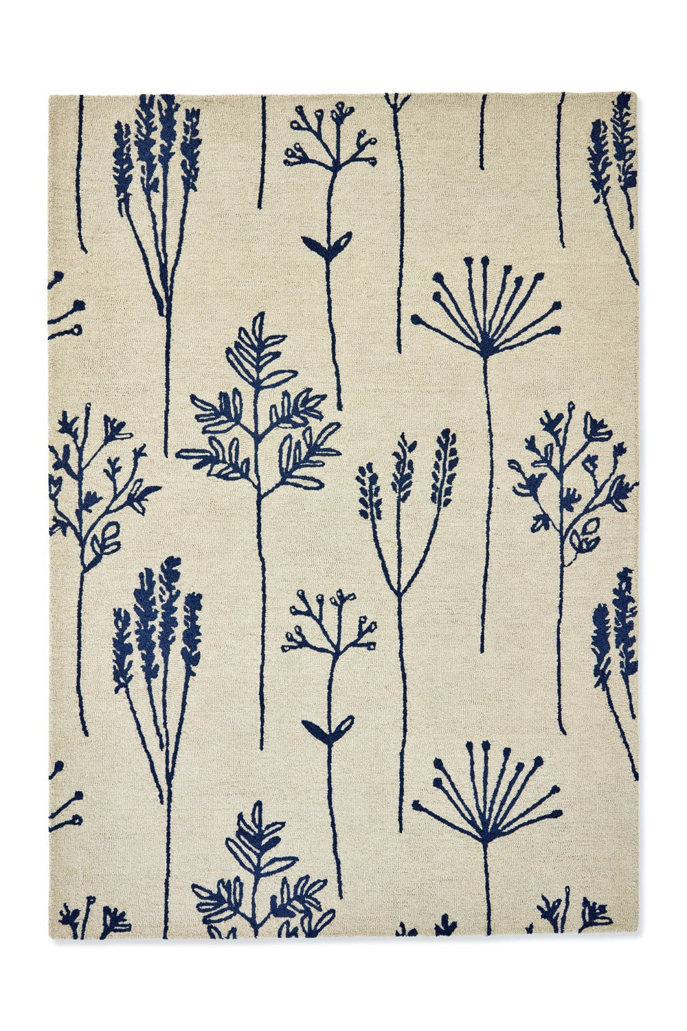 Brink & Campman Scion Stipa Beige/Blue 8'2" x 11'6"
