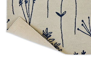 Brink & Campman Scion Stipa Beige/Blue 8'2" x 11'6"