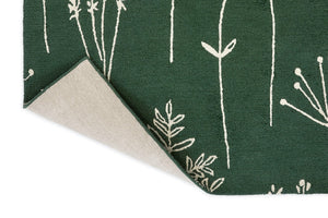 Brink & Campman Scion Stipa Green/White 8'2" x 11'6"