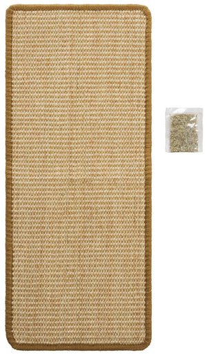 Safavieh Sisal Natural Boucle Cat Scratch Mat Compact Woven Surface for Furniture Protection SCM100A-1024